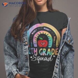 4th grade squad back to school fourth teacher girls shirt tshirt 2