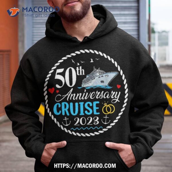 50th Anniversary Cruise 2023 Matching Group Couple Cruising Shirt