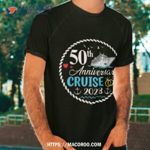 50th Anniversary Cruise 2023 Matching Group Couple Cruising Shirt