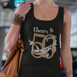 50th wedding anniversary shirt gift for couples tank top 4