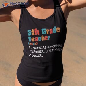 5th Grade Definition Back To School Teacher Shirt