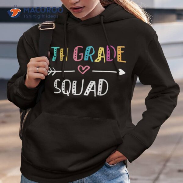 5th Grade Squad Fifth Teacher Student Team Back To School Shirt