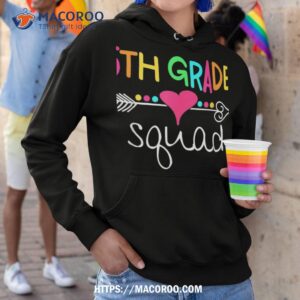 5th grade squad fifth teacher student team back to school shirt hoodie