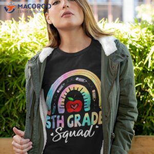 5th grade squad fifth teacher student team back to school shirt tshirt 4