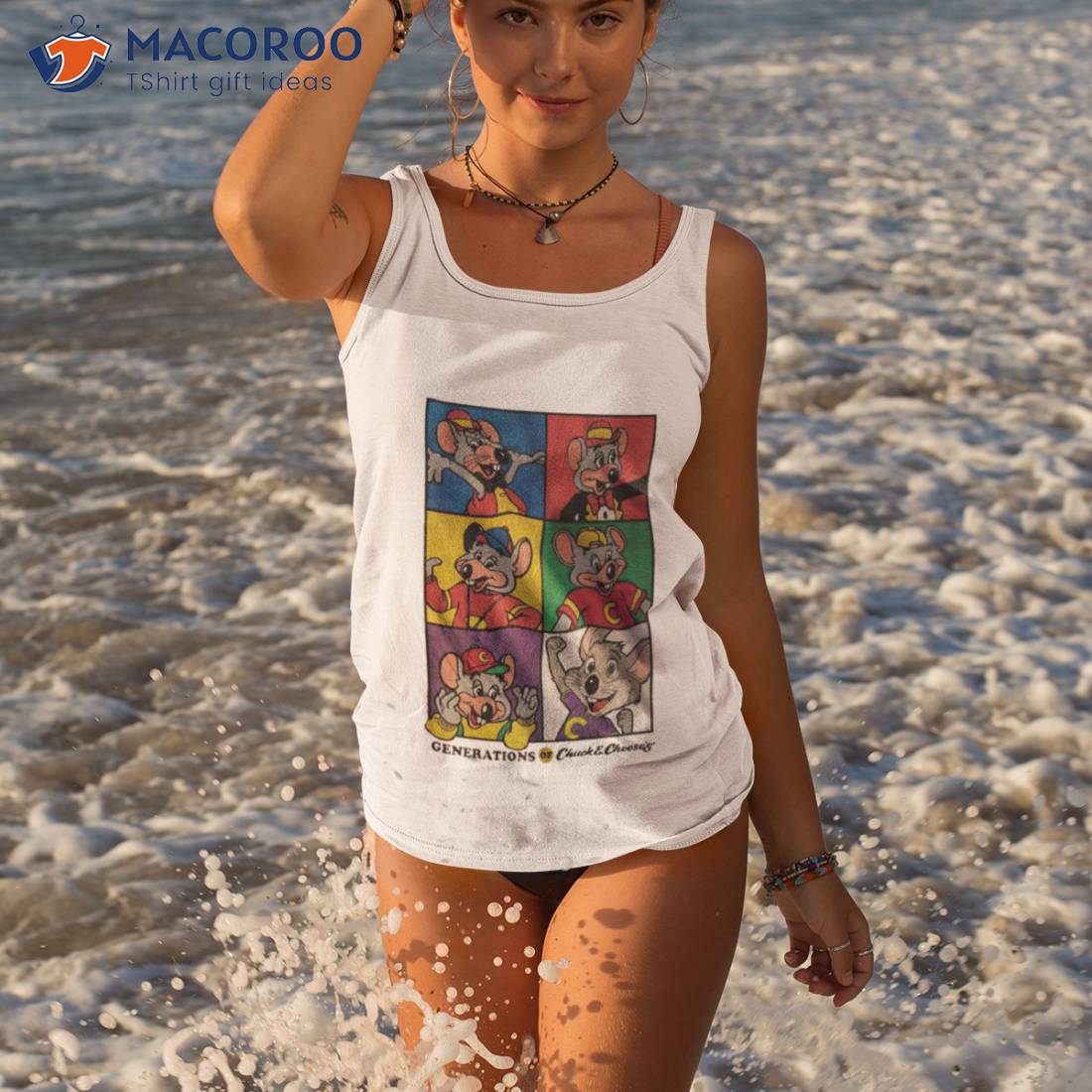 6 Cheese’s Chuck E. Cheese Generations Of Chuck & Cheese’s Shirt 6 Cheese’s Chuck E. Cheese Generations Of Chuck & Cheese’s Shirt