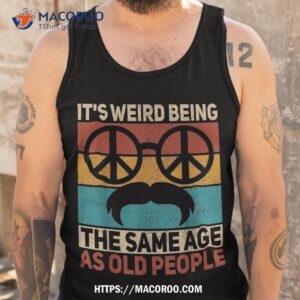 60s 70s outfit hippie dad birthday grandpa fathers day funny shirt tank top