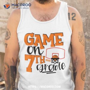 7th grade basketball game on 7th gradefor kids hello summer shirt tank top