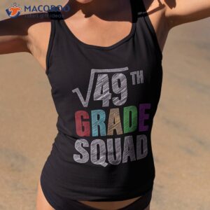 7th Grade Squad | Math Teachers Students Back To School Shirt