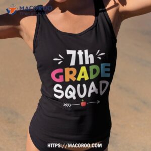 7th grade squad seventh teacher student team back to school shirt tank top 2