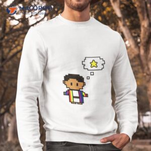 8bit joseph testament and his multicolor coat shirt sweatshirt