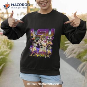 90 s inspired louisiana state university tee sweatshirt