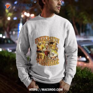 90 s inspired university of tennessee tee sweatshirt