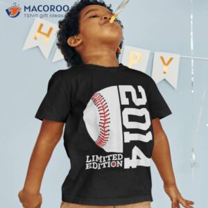 9th birthday baseball limited edition 2014 shirt tshirt