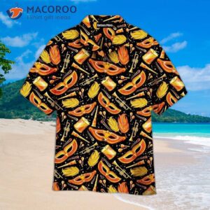 “a Happy Carnival Is Coming – Orange Hawaiian Shirts”