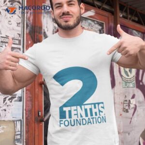 Aaron Donald Wearing 2 Tenths Foundation Shirt