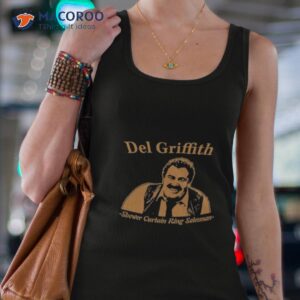 Aaron Douglas Del Griffith Shower Curtain Ring Salesman Shirt
