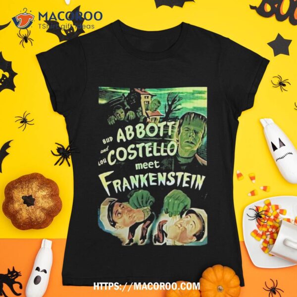 Abbott And Costello Meet Frankenstein Shirt