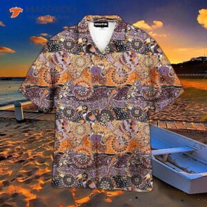 Aboriginal-pattern Hawaiian Shirts