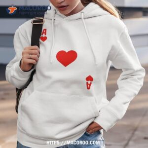 ace of hearts cards deck halloween costume shirt halloween candy bouquet hoodie 3