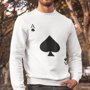 ace of spades deck cards halloween costume shirt sweatshirt