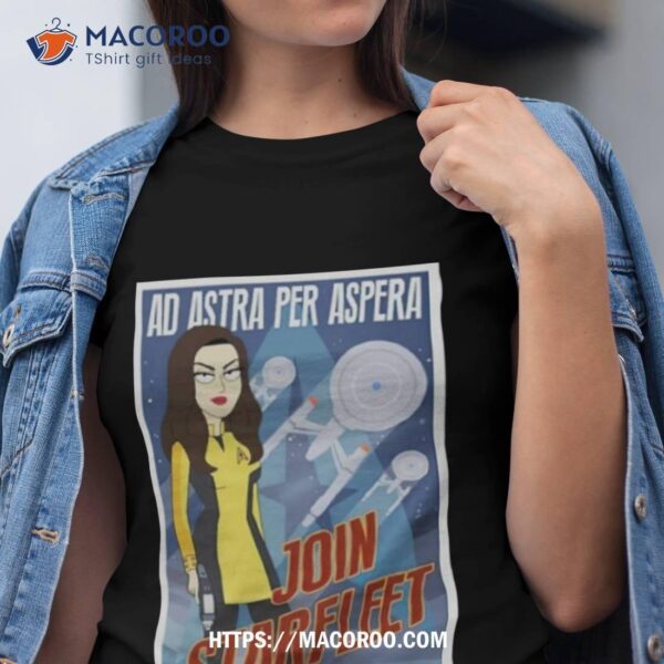 Ad Astra Per Aspera Join Starfleeshirt