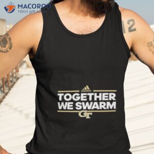 adidas georgia tech yellow jackets shirt tank top 3