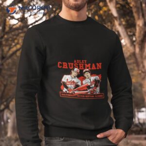 adley crushman baltimore s switch hitting slugger shirt sweatshirt