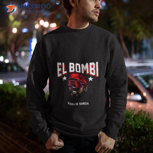 Adolis Garcia El Bombi Svg Texas Ranger Shirt