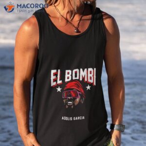 adolis garcia el bombi svg texas ranger shirt tank top