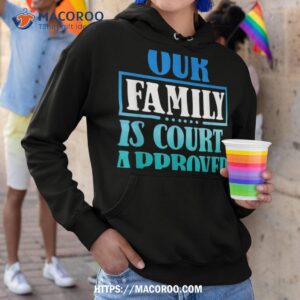 adoption announcet day court family shirt hoodie