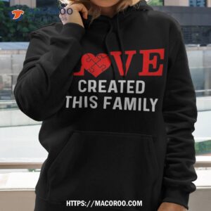 adoption announcet day love family shirt hoodie 2