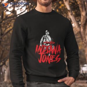 adventure indian jones pink text shirt sweatshirt