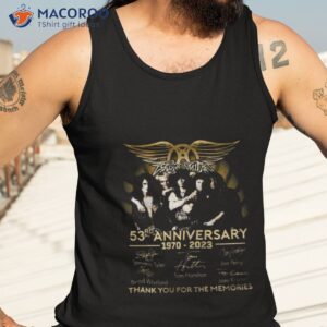 aerosmith 53rd anniversary 1970 2023 shirt tank top 3