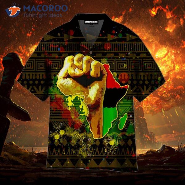 Africa Black Power Hawaiian Shirts