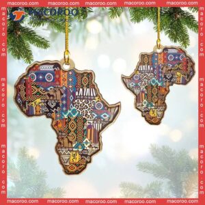 African-american Custom-shaped Christmas Acrylic Ornament