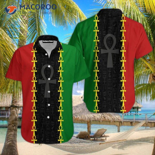 African Juneteenth Hawaiian Shirts