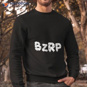 aka bzrp white logo bizarrap design shirt sweatshirt