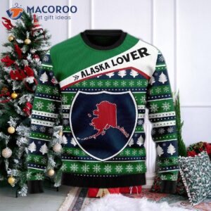 Alaskan Lover Ugly Christmas Sweater