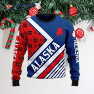 Alaskan Lover Ugly Christmas Sweater