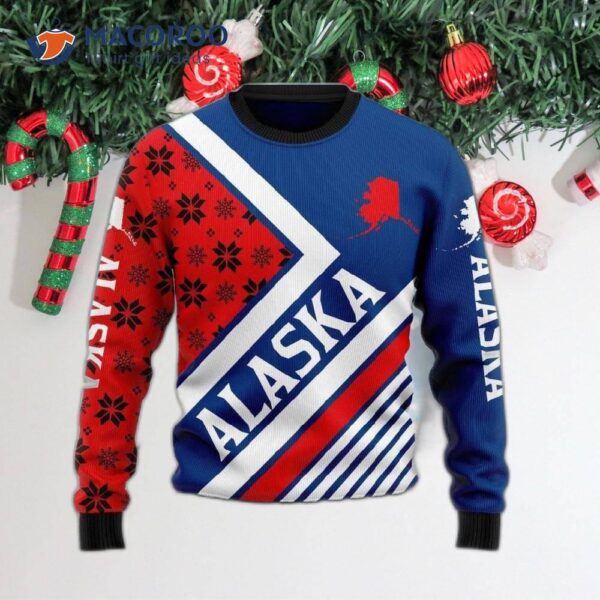 Alaskan Lover Ugly Christmas Sweater