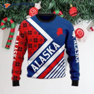 Alaskan Lover Ugly Christmas Sweater