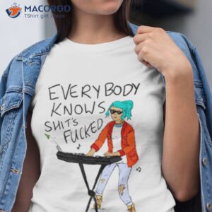 Alex Oxenfree Knows Shts Fcked Shirt