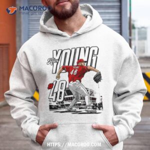 alex young 7 cincinnati reds stadium arshirt hoodie