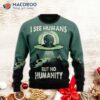Alien No Humanity Ugly Christmas Sweater