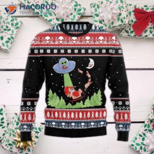Alien-themed Ugly Christmas Sweater