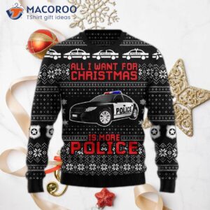 All I Want For Christmas Is A More Police-themed Ugly Sweater