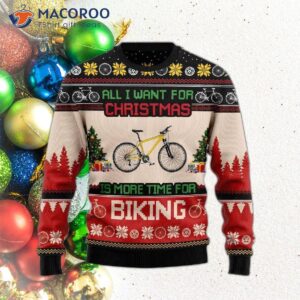 All I Want For Christmas Is A More Time Biking And An Ugly Sweater