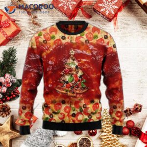 All I Want For Christmas Is A Pizza Ugly Sweater