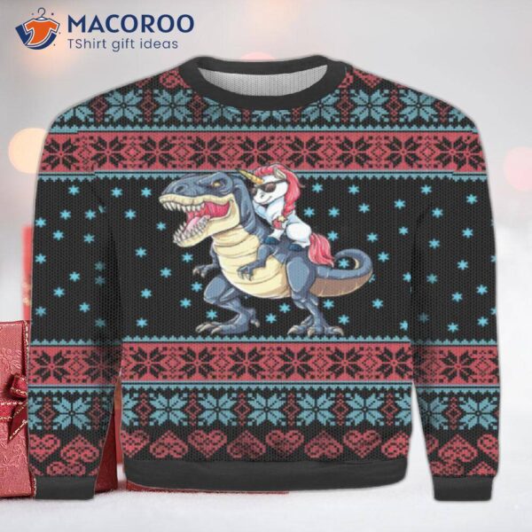 All I Want For Christmas Is An Ugly Sweater With A Unicorn On It