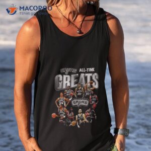 all time greats san antonio spurs nba shirt tank top